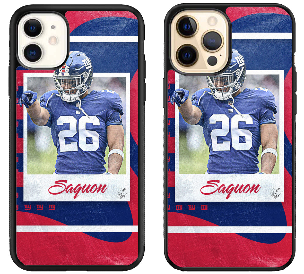 New York Giants Saquon Barkley iPhone 12 | 12 Mini | 12 Pro | 12 Pro Max Case
