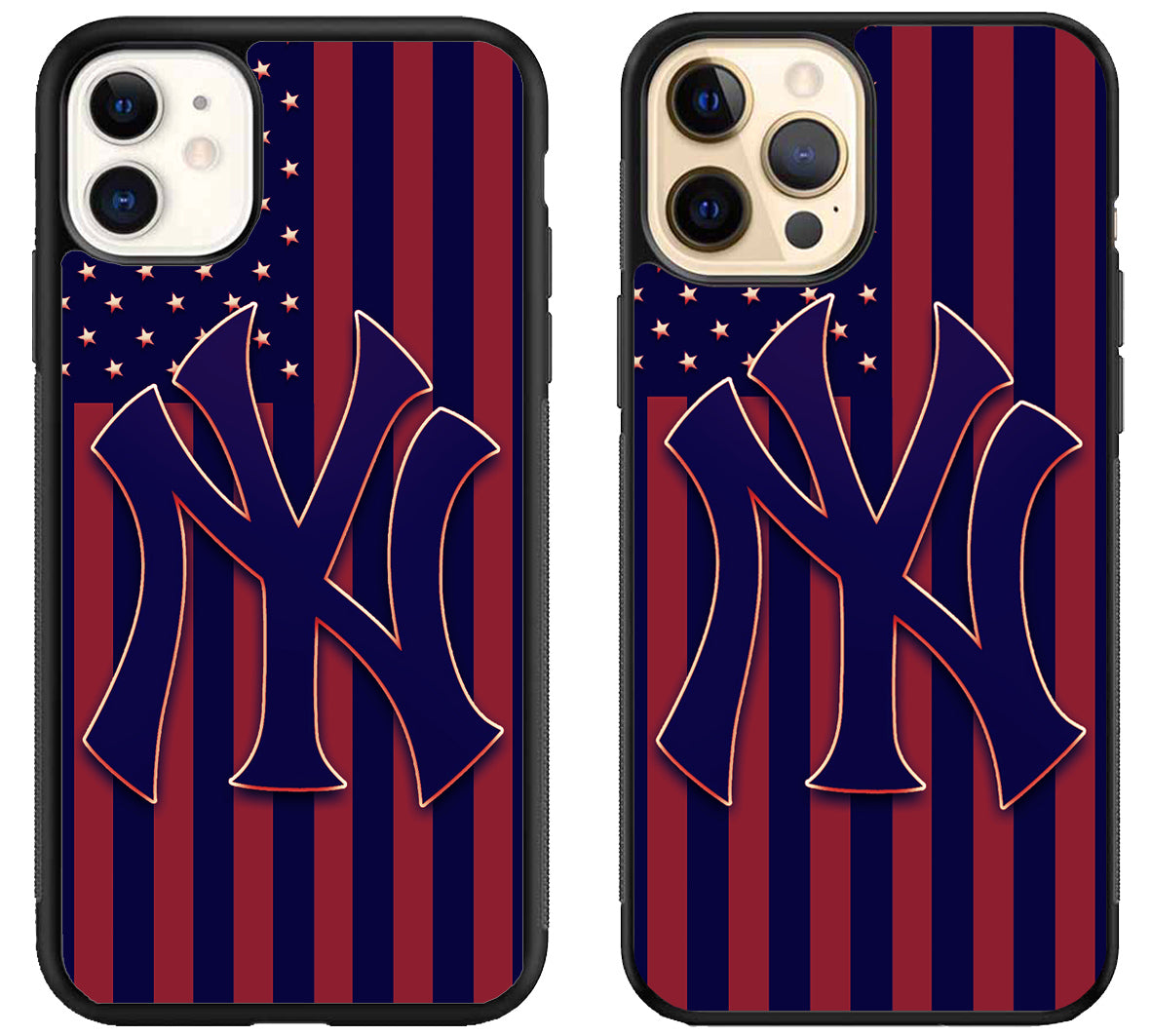 New York Yankees Logo Flag iPhone 12 | 12 Mini | 12 Pro | 12 Pro Max Case