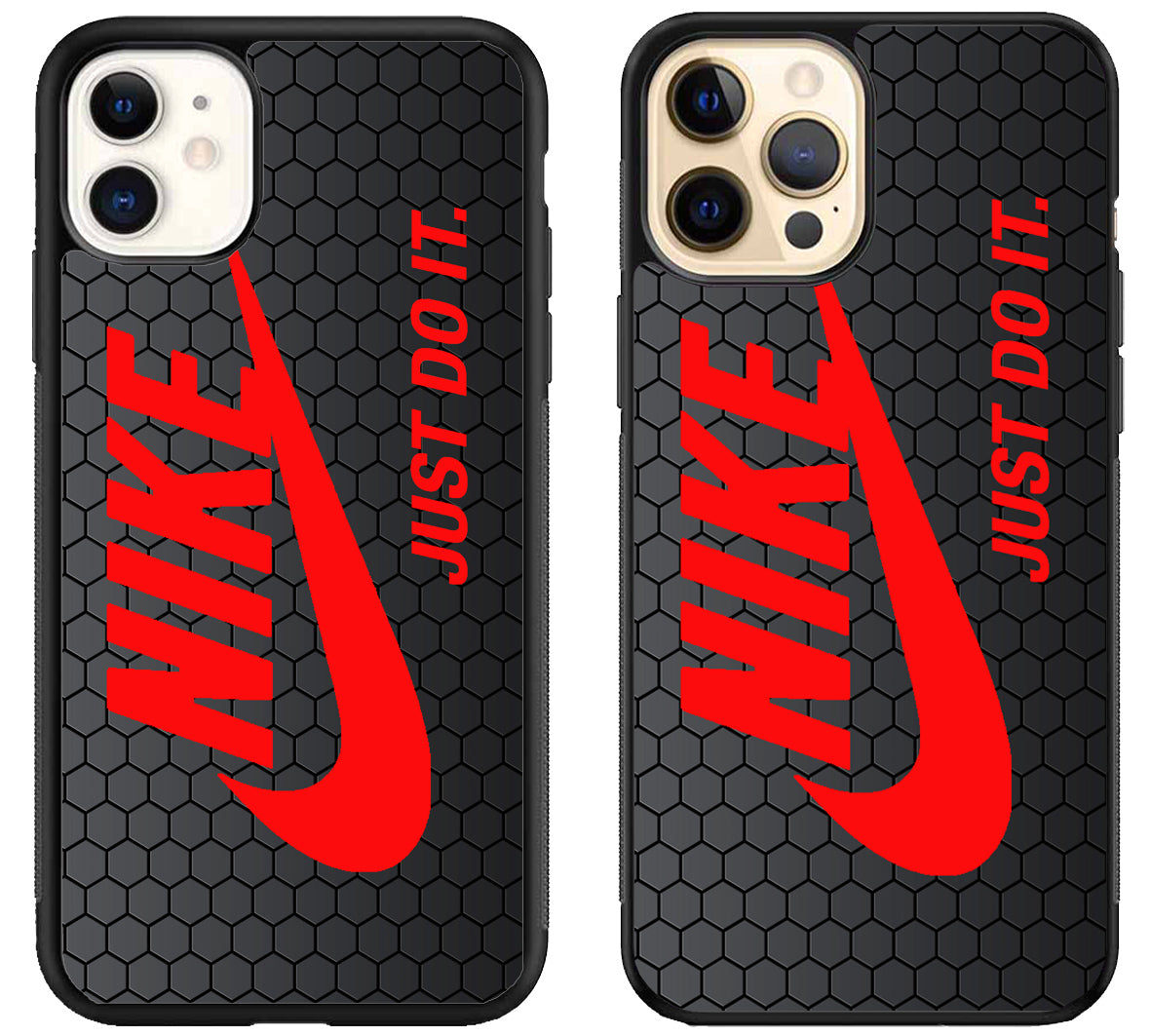 Nike Red Hexagon iPhone 12 | 12 Mini | 12 Pro | 12 Pro Max Case
