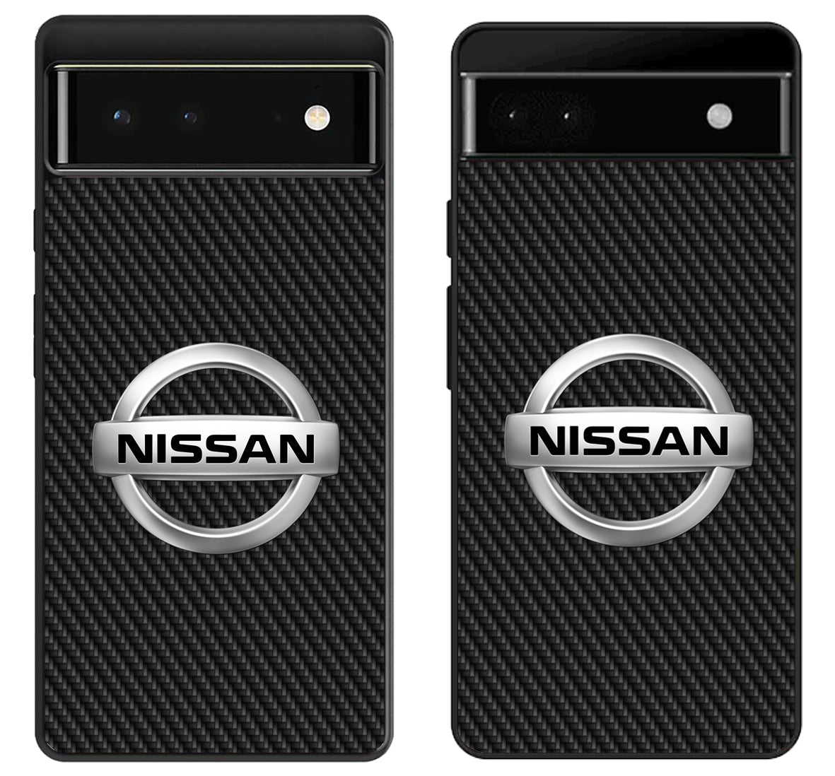 Nissan Logo Carbon Google Pixel 6 | 6A | 6 Pro Case
