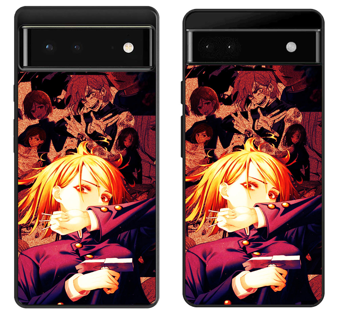 Nobara Kugisaki Jujutsu Kaisen Collage Google Pixel 6 | 6A | 6 Pro Case