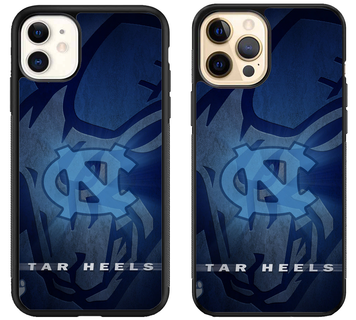 North Carolina Tar Heels Logo iPhone 12 | 12 Mini | 12 Pro | 12 Pro Max Case