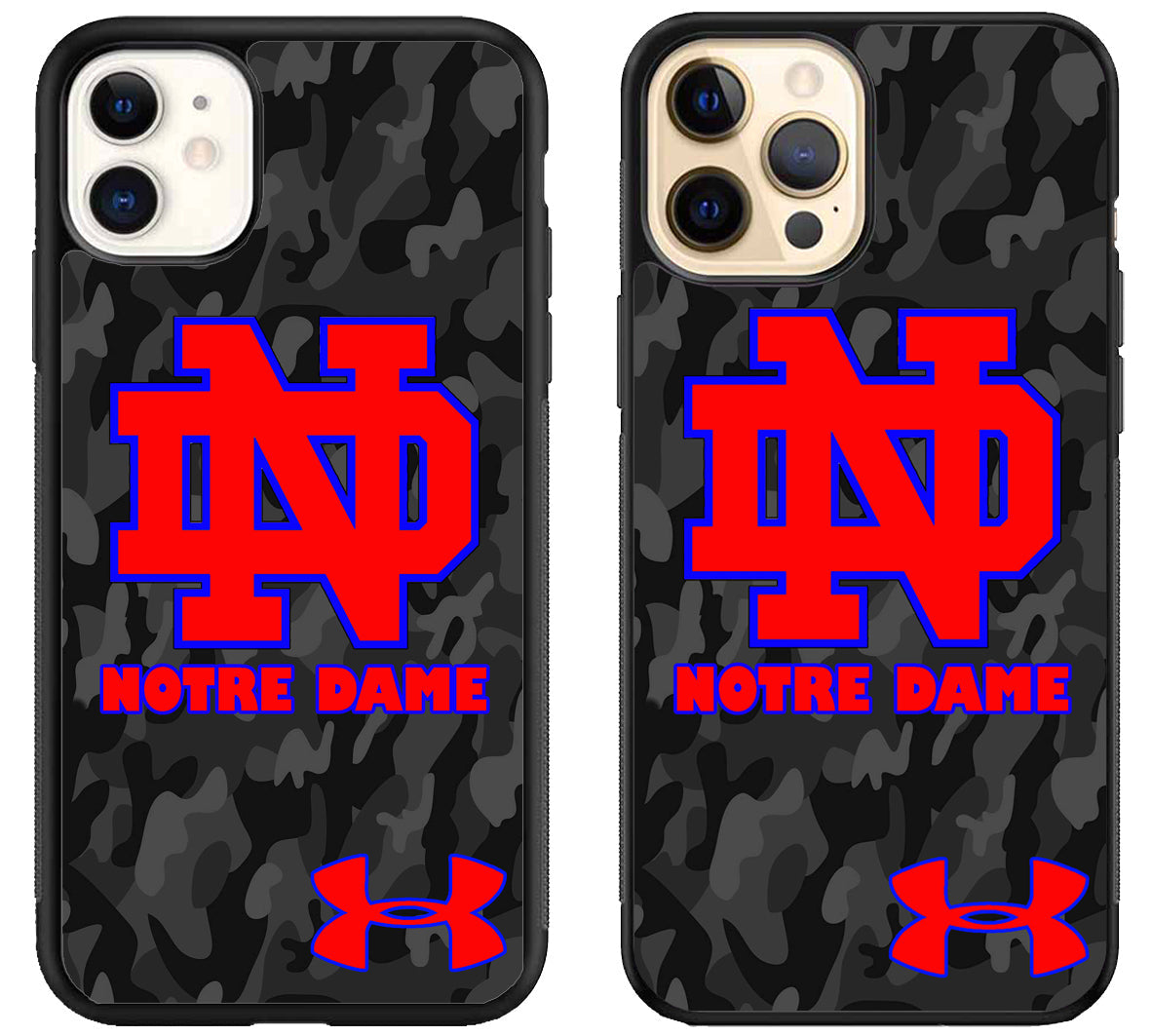 Notre Dame Fighting Irish Camo iPhone 12 | 12 Mini | 12 Pro | 12 Pro Max Case