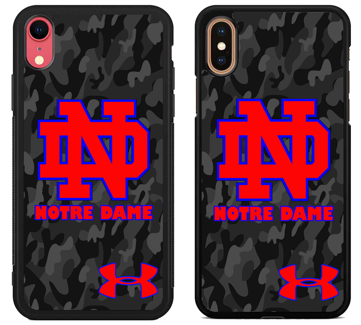 Notre Dame Camo iPhone X | Xs | Xr | Xs Max Case