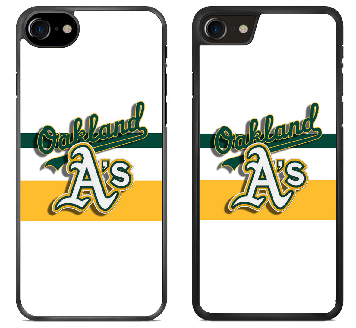 Oakland Athletics Logo Stripe iPhone SE 2020 | iPhone SE 2022 Case