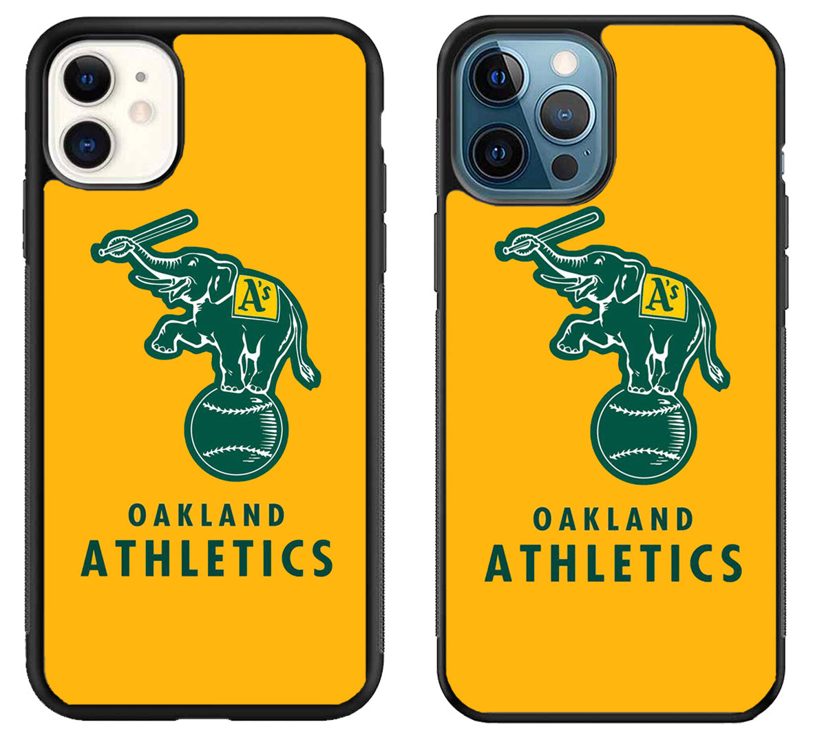 Oakland Athletics Logo Yellow iPhone 11 | 11 Pro | 11 Pro Max Case