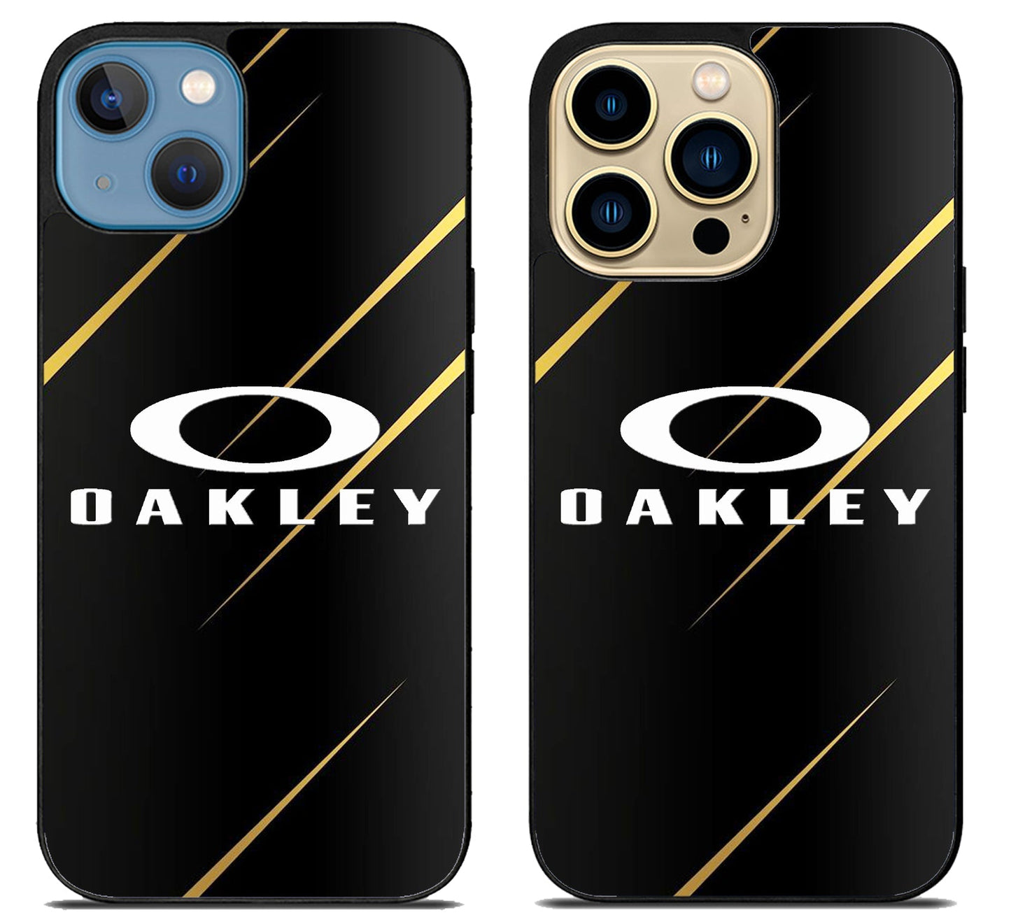 Oakley Black Metallic iPhone 14 | 14 Plus | 14 Pro | 14 Pro Max Case