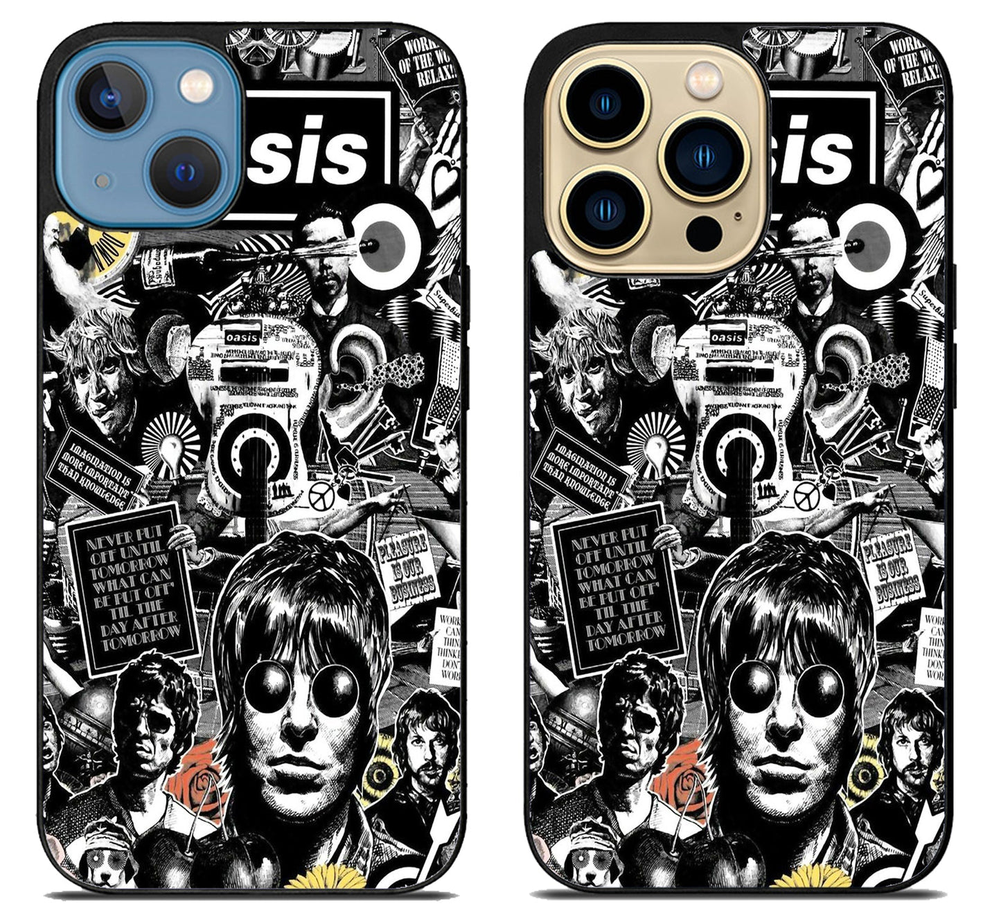 Oasis Collage iPhone 14 | 14 Plus | 14 Pro | 14 Pro Max Case
