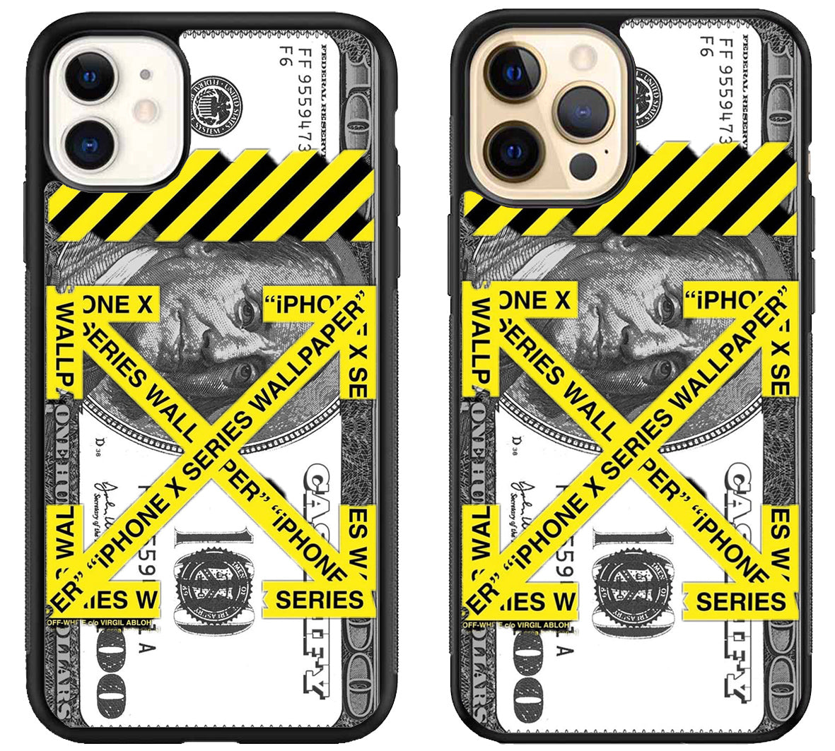 Off White 100 Dollar iPhone 12 | 12 Mini | 12 Pro | 12 Pro Max Case