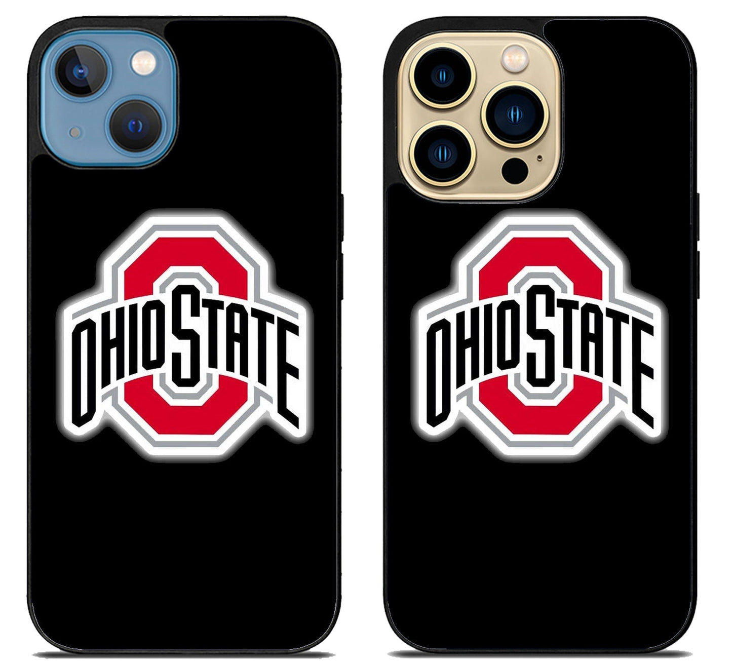 Ohio State Buckeyes Black iPhone 14 | 14 Plus | 14 Pro | 14 Pro Max Case