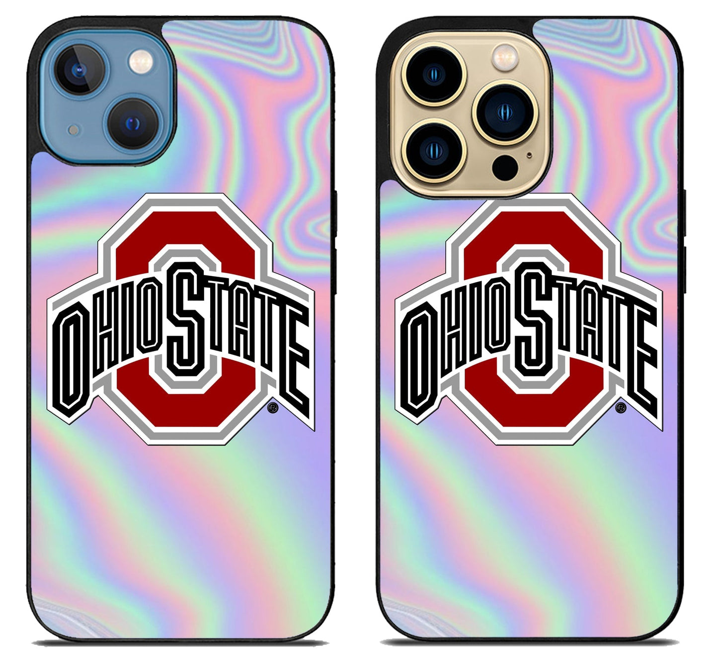 Ohio State Buckeyes Holographic iPhone 14 | 14 Plus | 14 Pro | 14 Pro Max Case