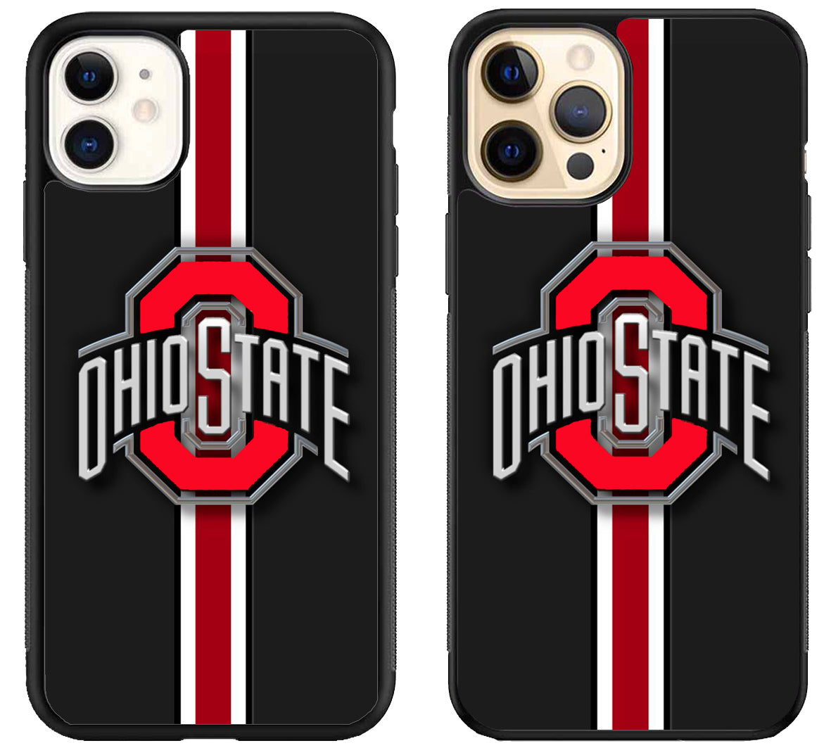 Ohio State Buckeyes Logo Cover iPhone 12 | 12 Mini | 12 Pro | 12 Pro Max Case