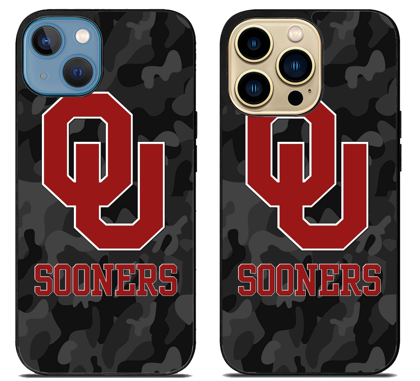 Oklahoma Sooners Camo iPhone 14 | 14 Plus | 14 Pro | 14 Pro Max Case