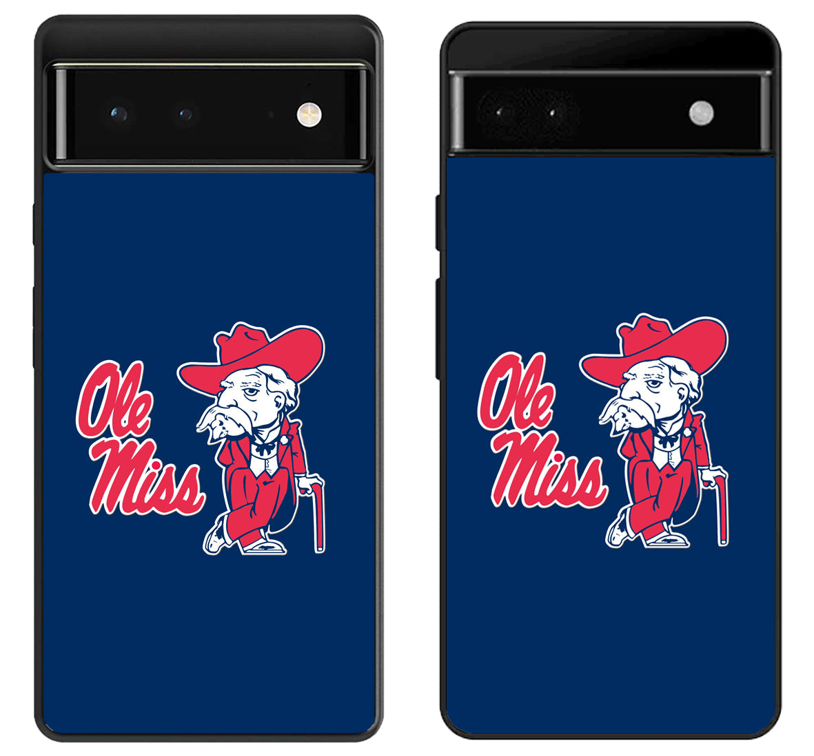 Ole Miss Rebels Logo Google Pixel 6 | 6A | 6 Pro Case