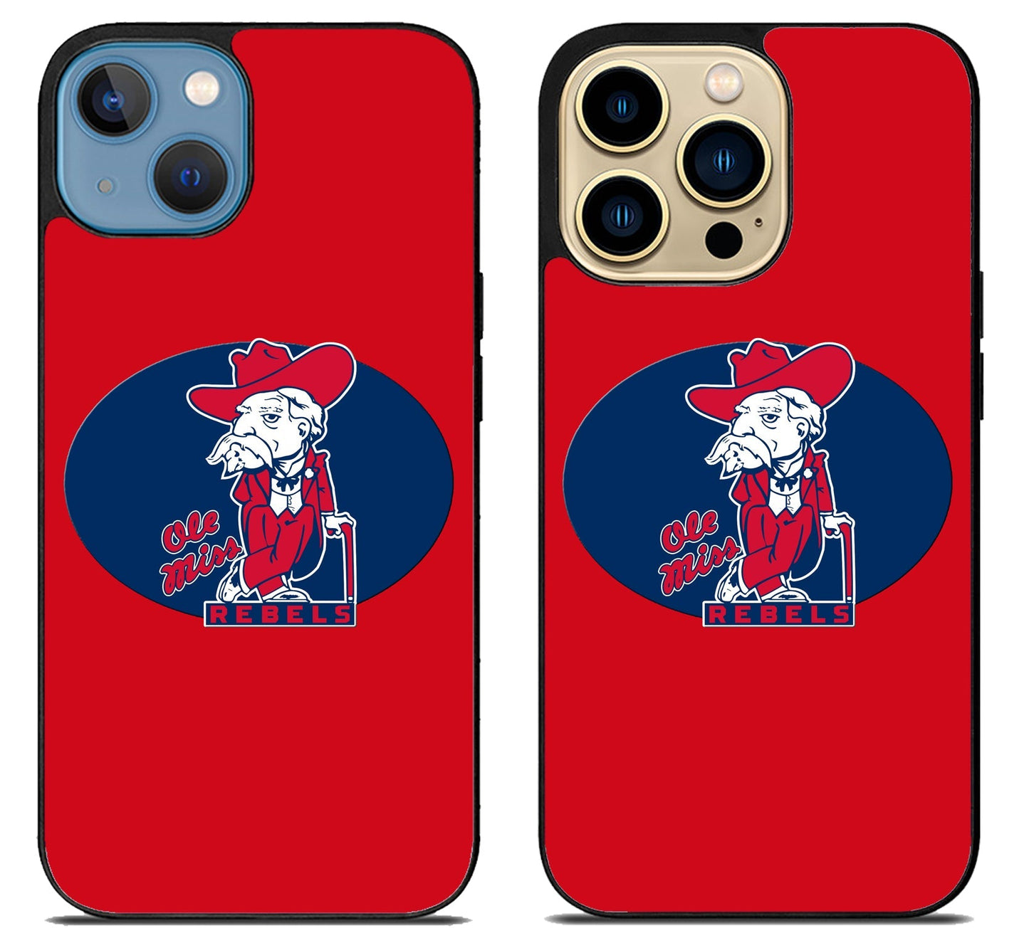 Ole Miss Rebels Red iPhone 14 | 14 Plus | 14 Pro | 14 Pro Max Case