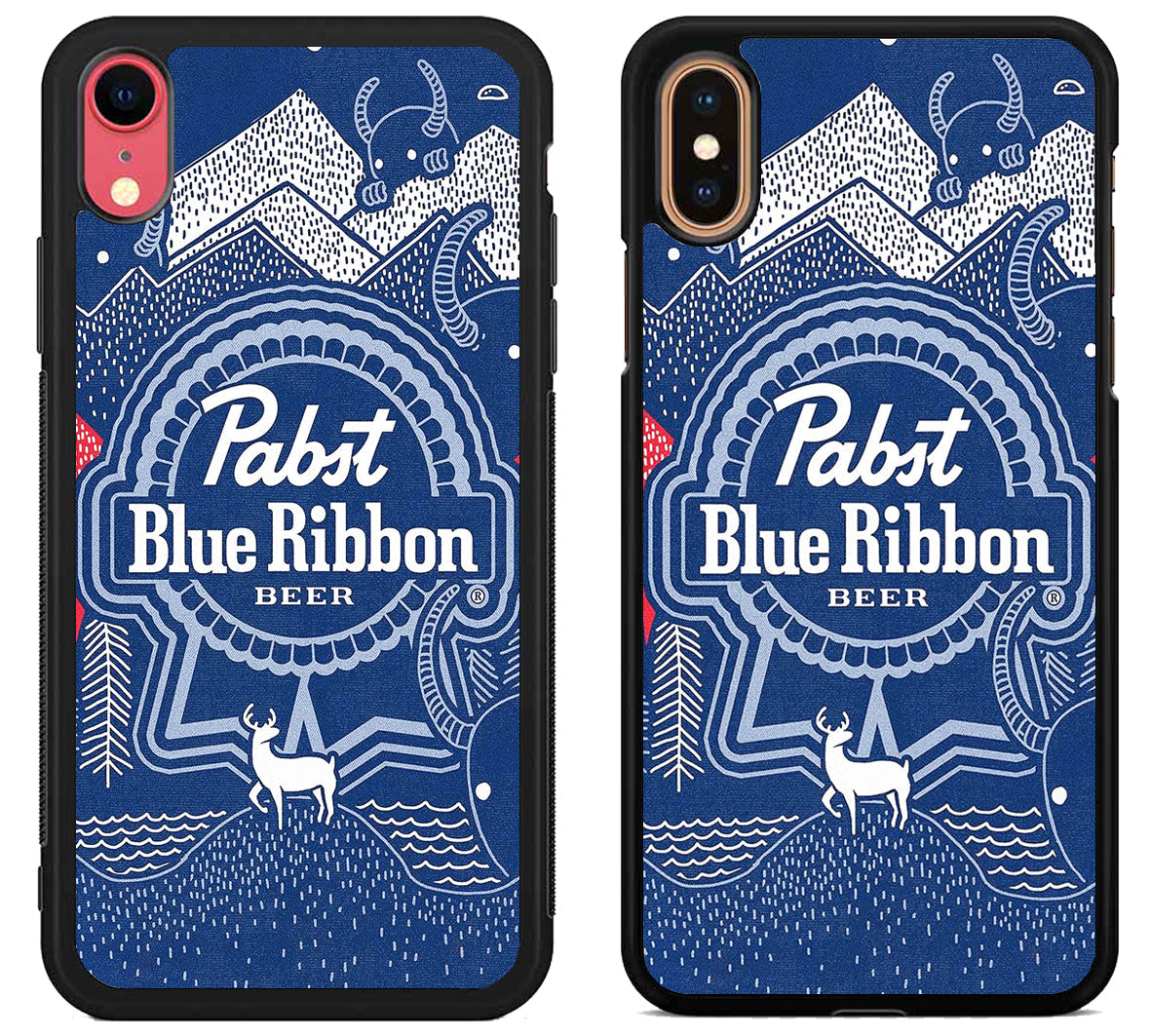 Pabst Blue Ribbon Cover iPhone X | Xs | Xr | Xs Max Case