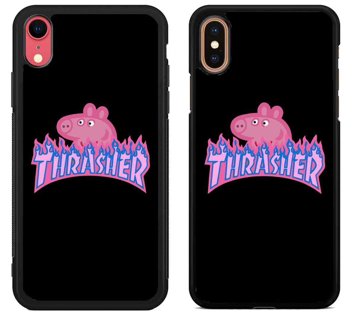 Peppa Pig Black Thrasher iPhone X | Xs | Xr | Xs Max Case