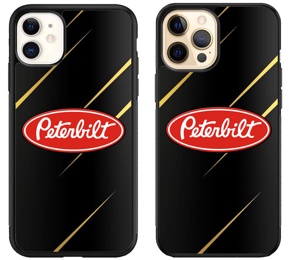 Peterbilt Black Metallic iPhone 12 | 12 Mini | 12 Pro | 12 Pro Max Case