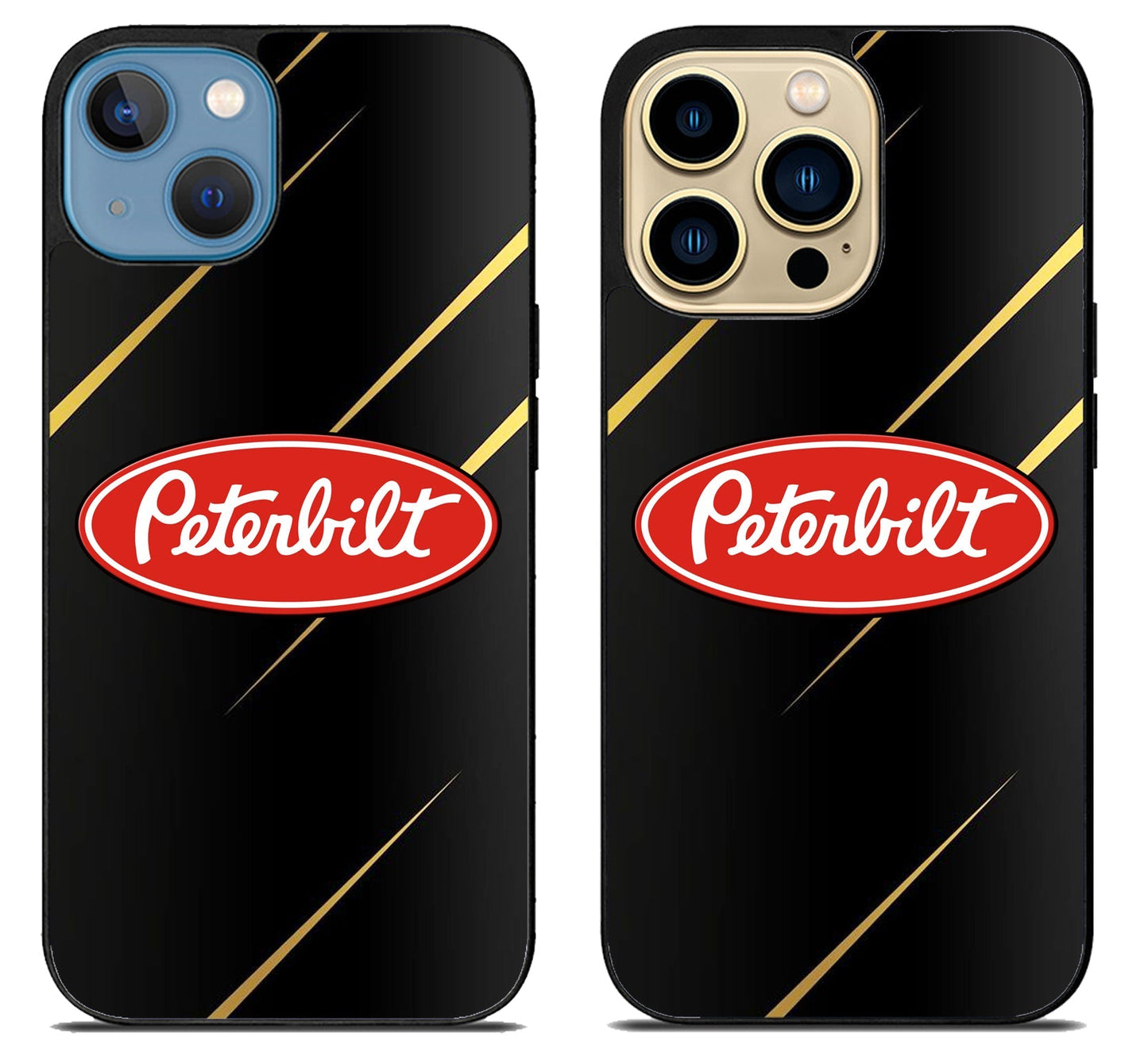 Peterbilt Black Metallic iPhone 14 | 14 Plus | 14 Pro | 14 Pro Max Case
