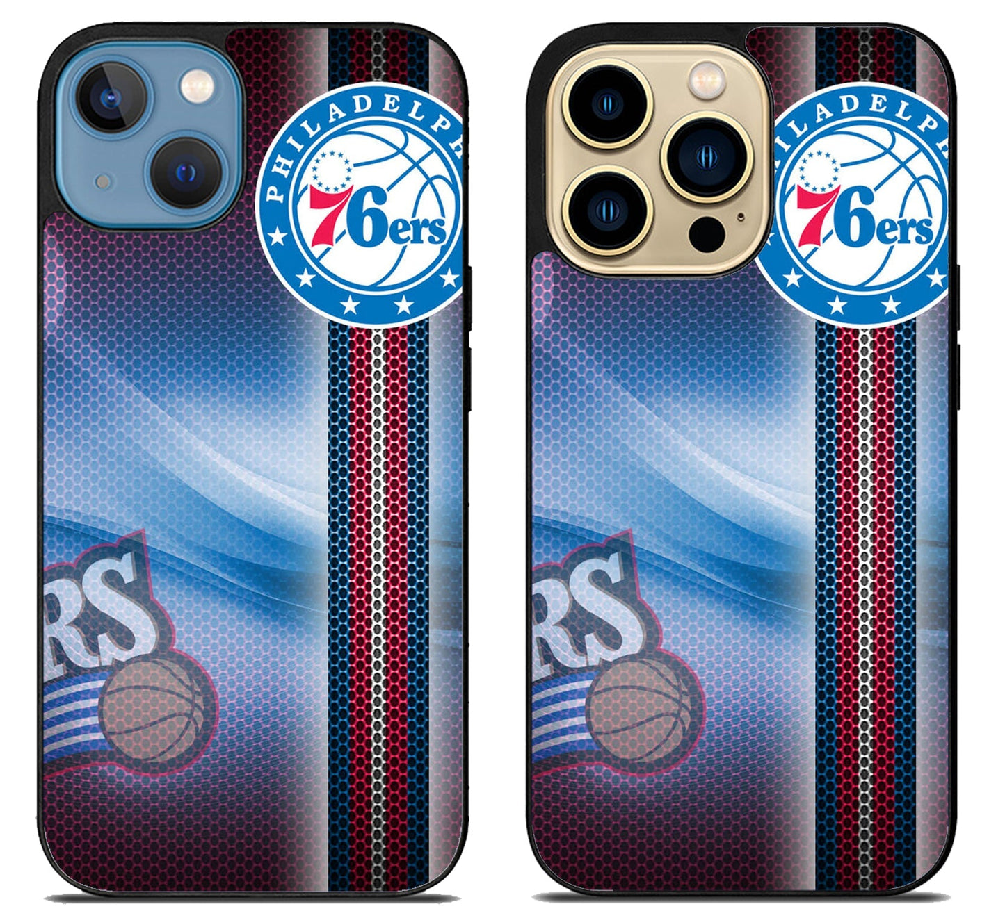 Philadelphia 76ers Background iPhone 14 | 14 Plus | 14 Pro | 14 Pro Max Case
