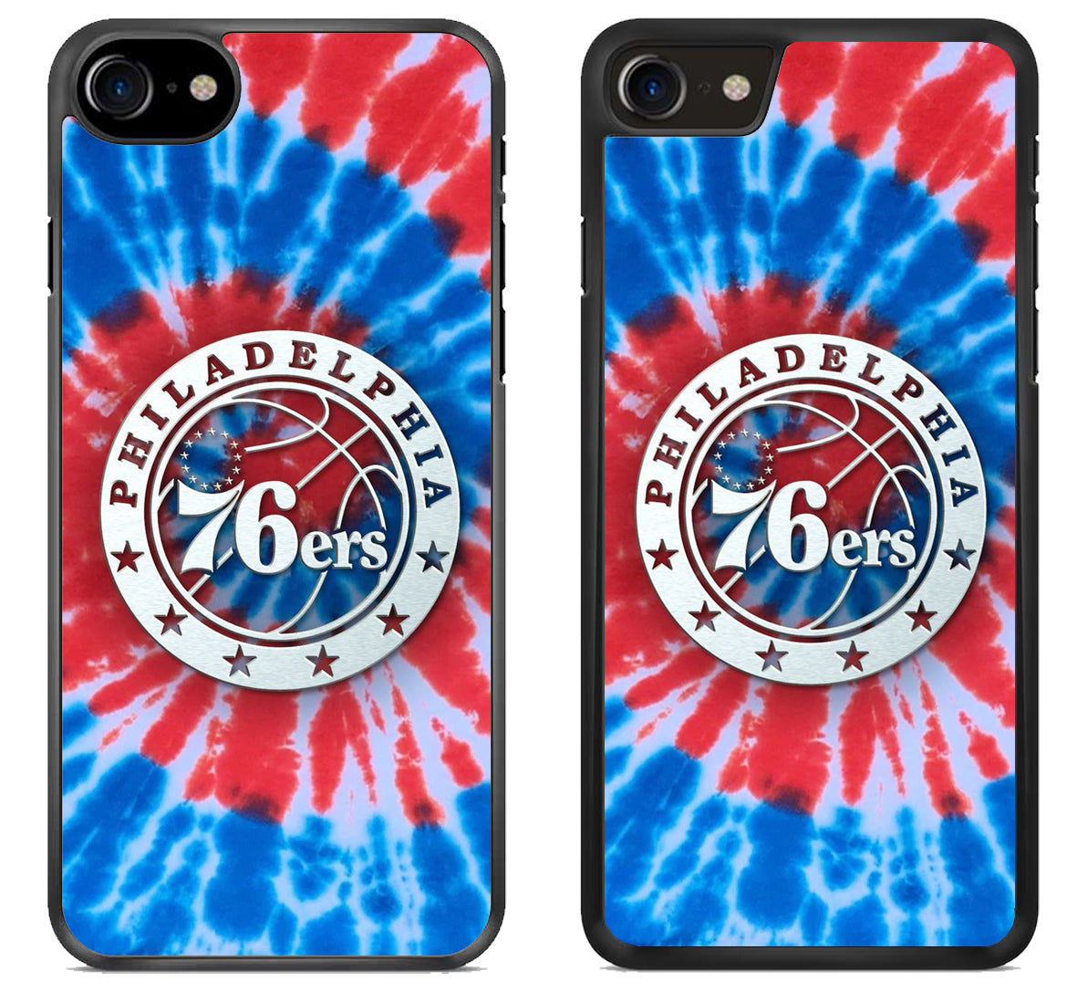 Philadelphia 76ers Logo Tye Die iPhone SE 2020 | iPhone SE 2022 Case