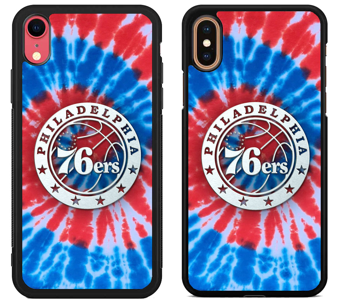 Philadelphia 76ers Logo Tye Die iPhone X | Xs | Xr | Xs Max Case