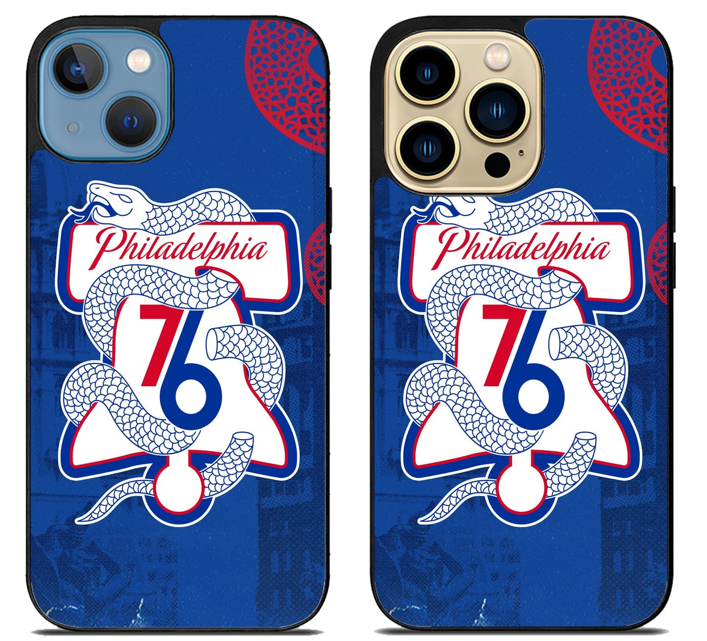 Philadelphia 76ers Logo iPhone 14 | 14 Plus | 14 Pro | 14 Pro Max Case