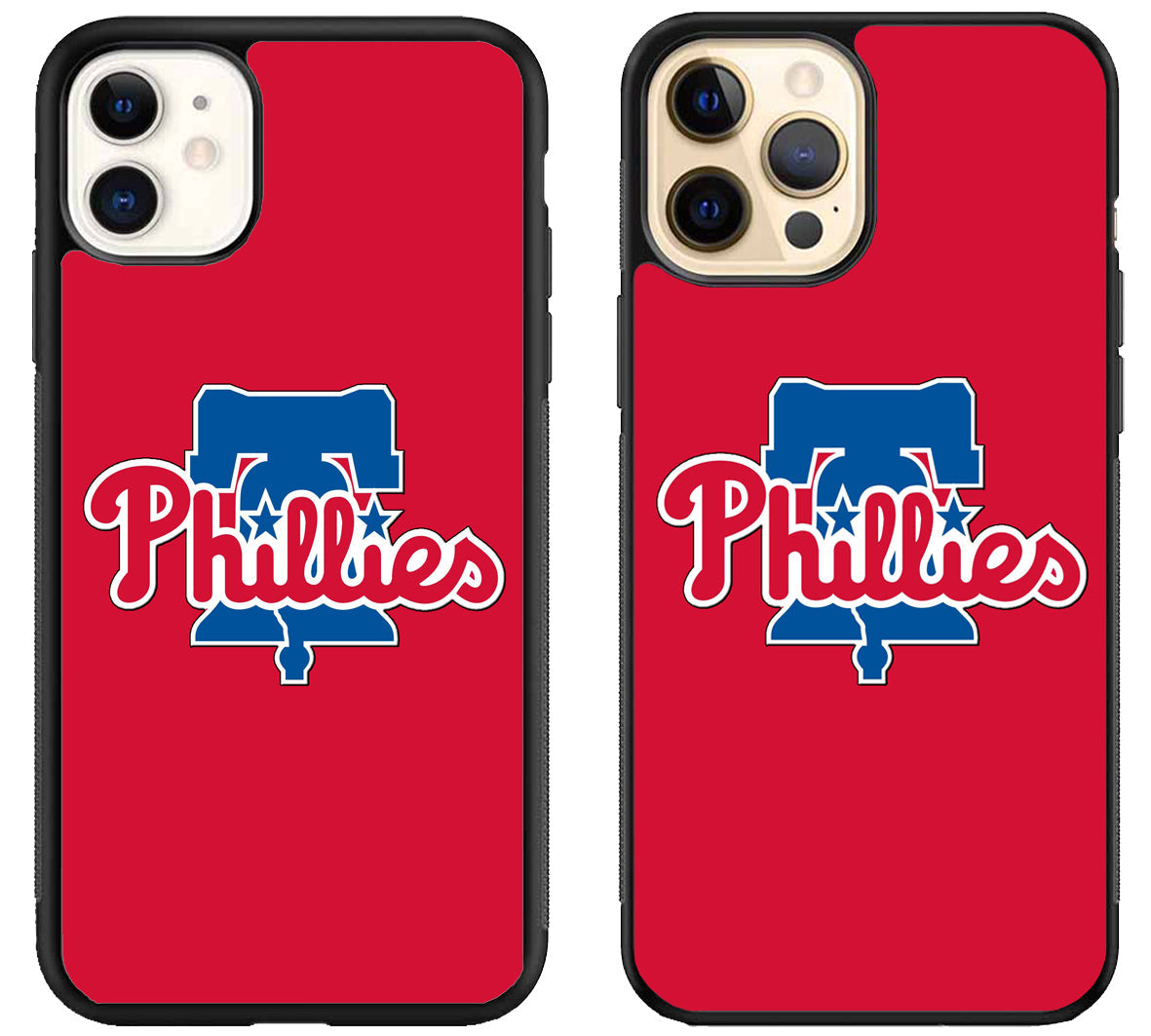 Philadelphia Phillies Red iPhone 12 | 12 Mini | 12 Pro | 12 Pro Max Case