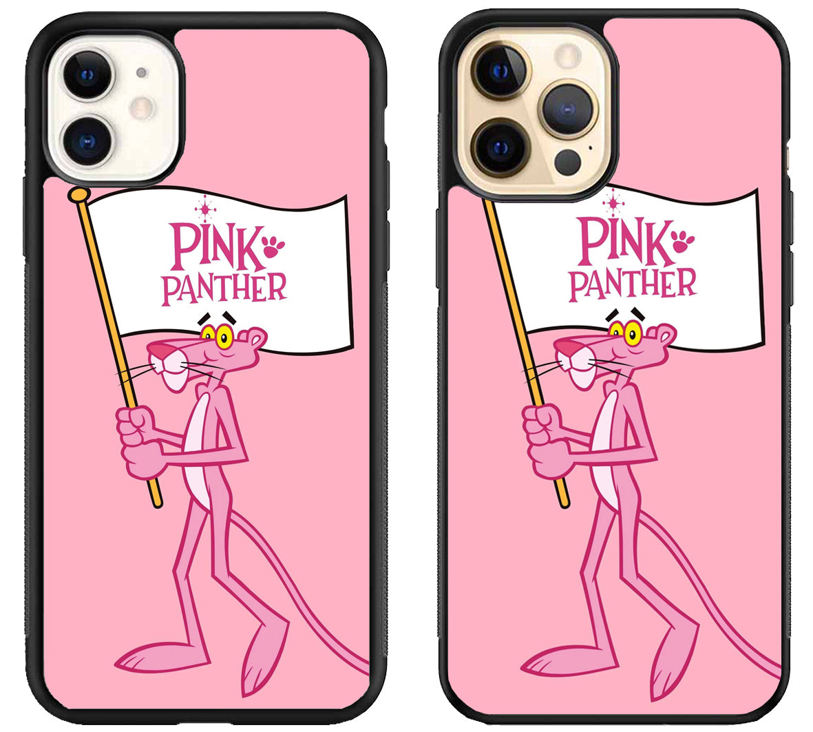 Pink Panther Cute iPhone 12 | 12 Mini | 12 Pro | 12 Pro Max Case