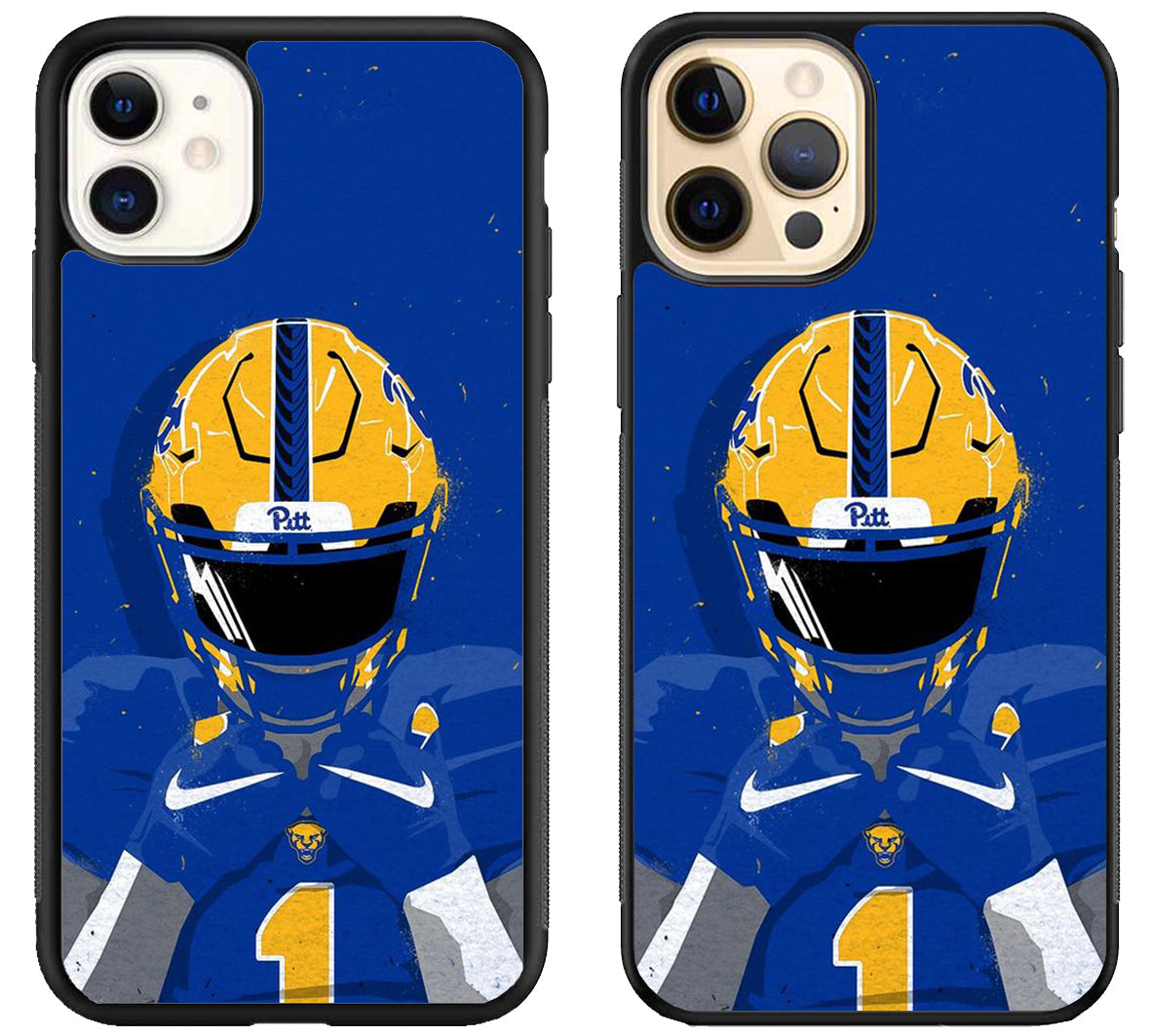 Pittsburgh Panthers footbal iPhone 12 | 12 Mini | 12 Pro | 12 Pro Max Case