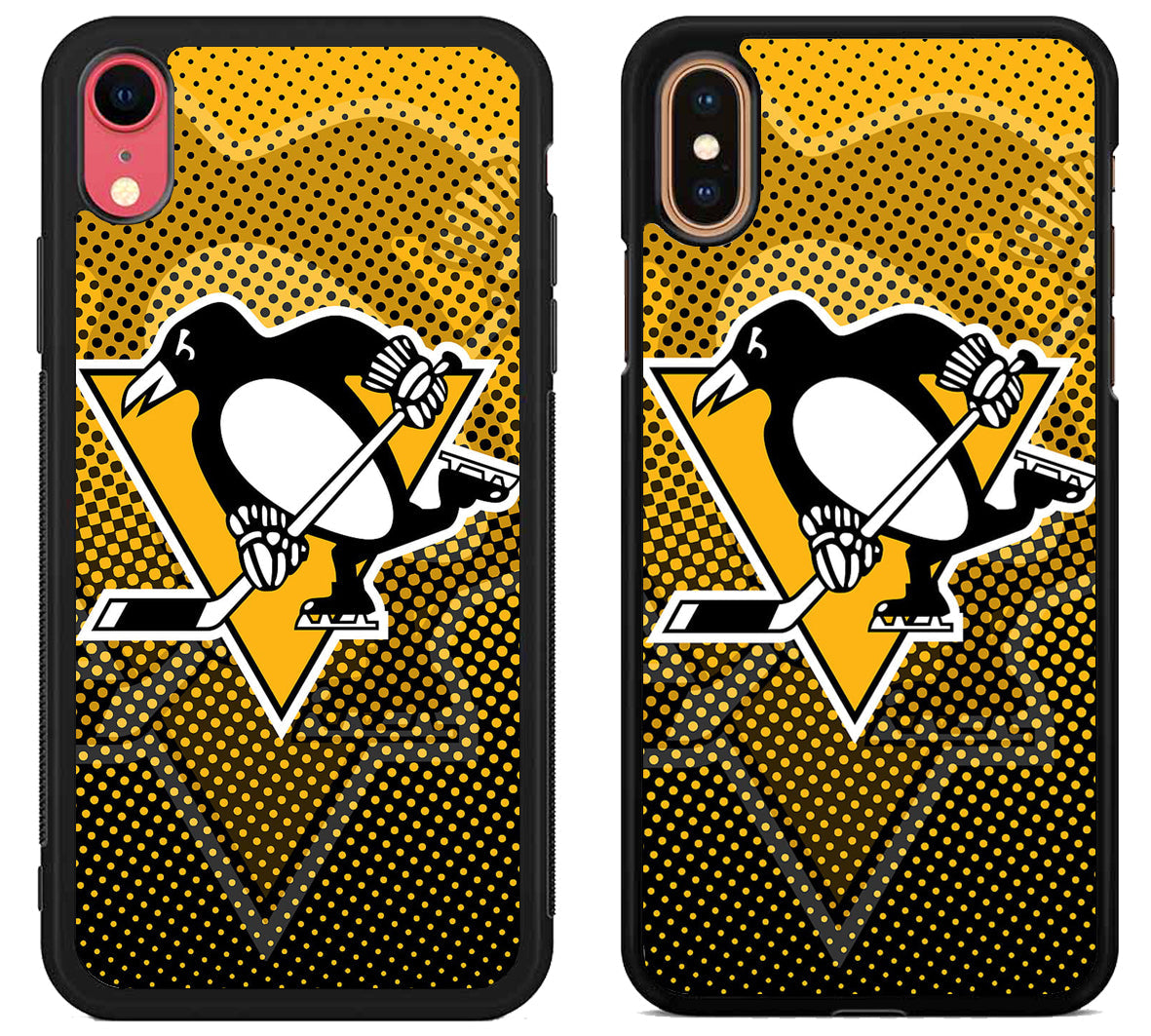 Pittsburgh Penguins Background iPhone X | Xs | Xr | Xs Max Case