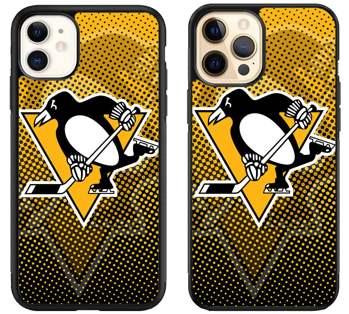 Pittsburgh Penguins Background iPhone 12 | 12 Mini | 12 Pro | 12 Pro Max Case