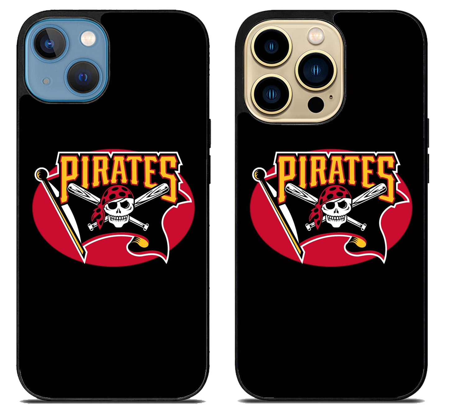 Pittsburgh Pirates Black iPhone 14 | 14 Plus | 14 Pro | 14 Pro Max Case