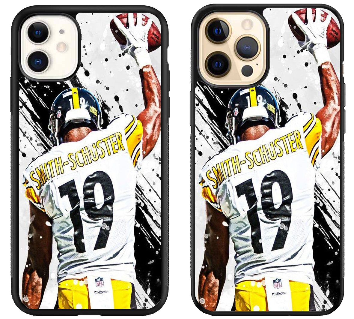 Pittsburgh Steelers JuJu Smith Schuster iPhone 12 | 12 Mini | 12 Pro | 12 Pro Max Case