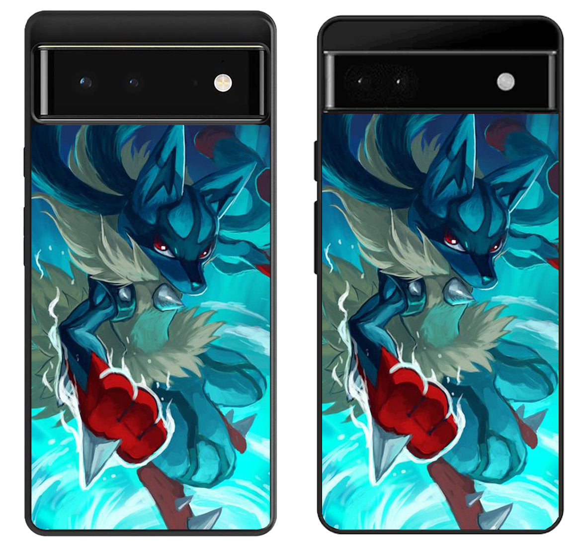 Pokemon Lucario Style Google Pixel 6 | 6A | 6 Pro Case