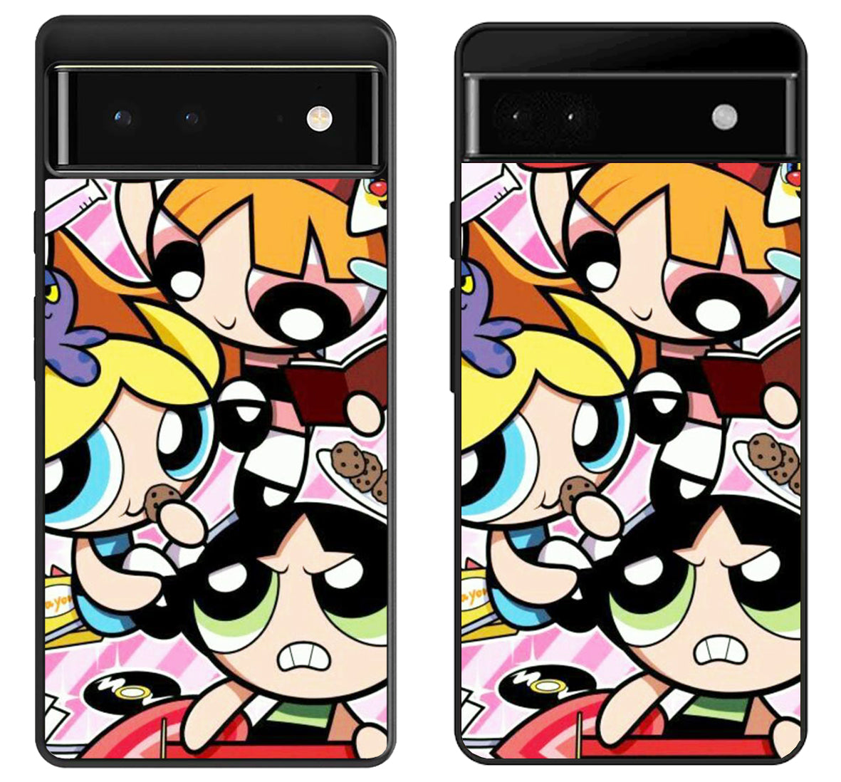 Powerpuff Collage Google Pixel 6 | 6A | 6 Pro Case