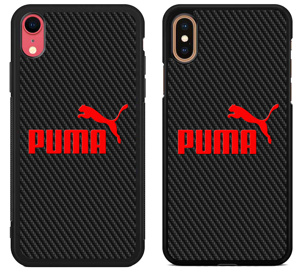 Puma Black Carbon iPhone X | Xs | Xr | Xs Max Case