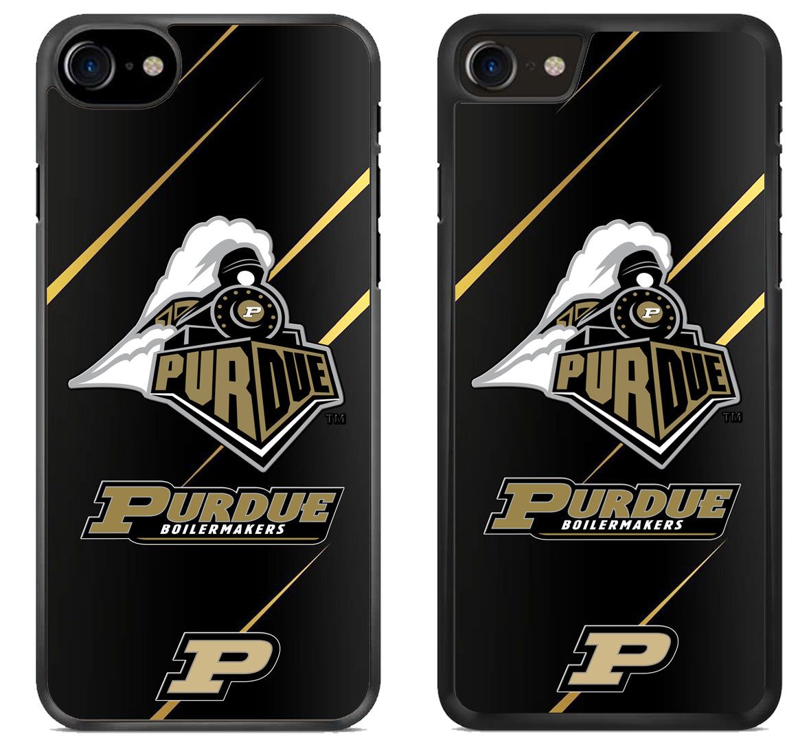 Purdue Boilermakers Black iPhone SE 2020 | iPhone SE 2022 Case