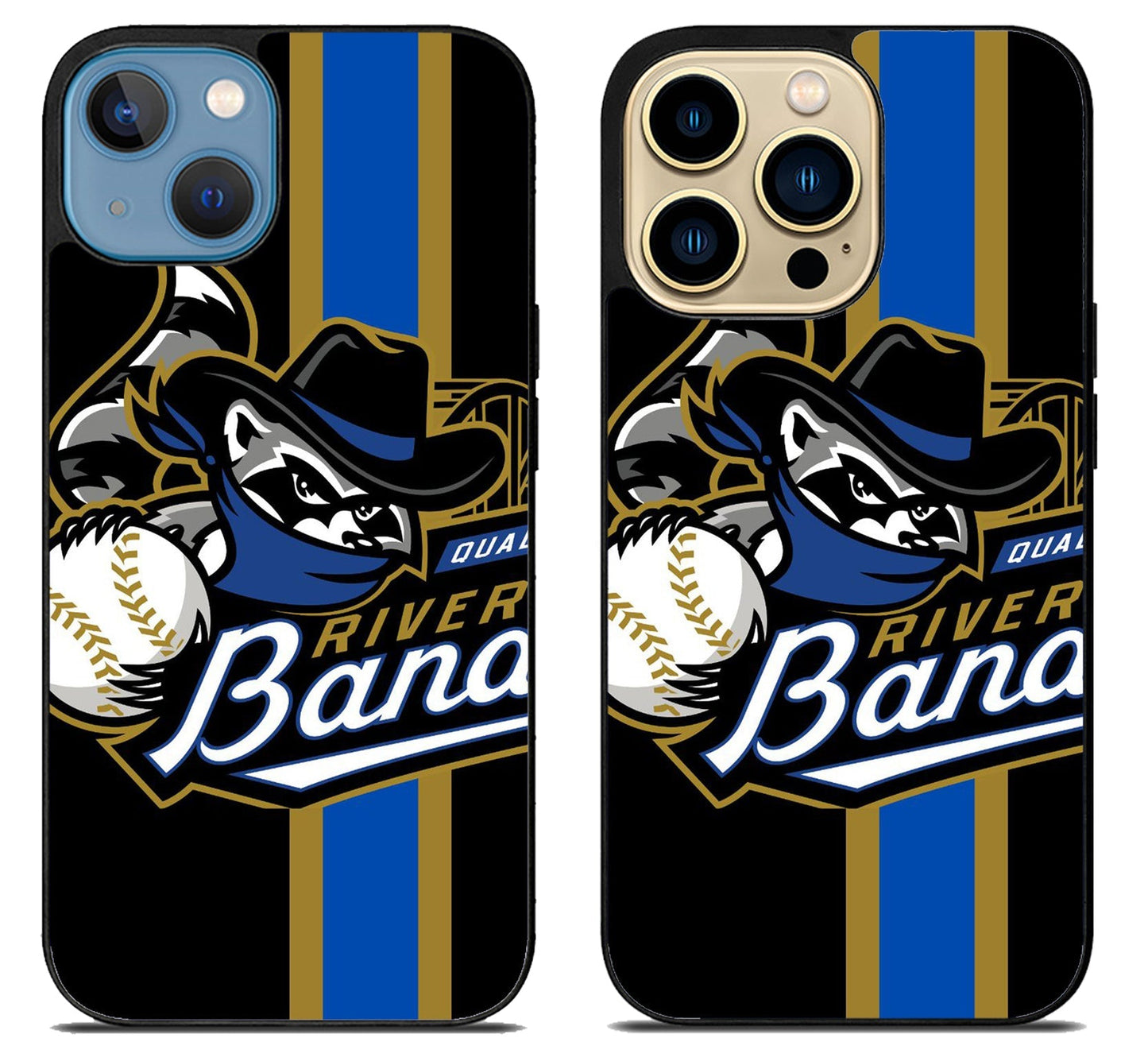 Quad Cities River Bandits Cover iPhone 14 | 14 Plus | 14 Pro | 14 Pro Max Case