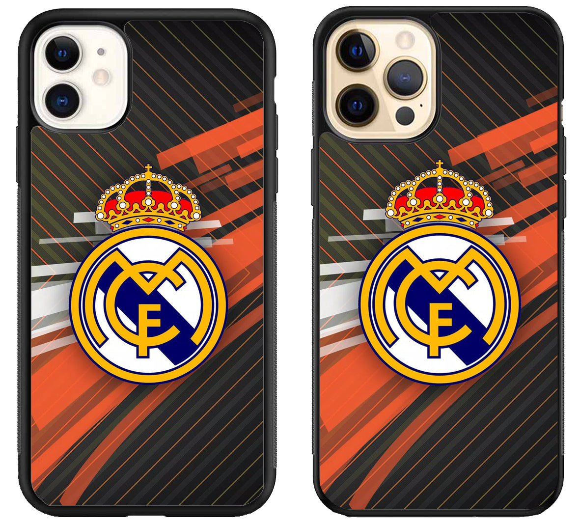 Real Madrid Logo iPhone 12 | 12 Mini | 12 Pro | 12 Pro Max Case
