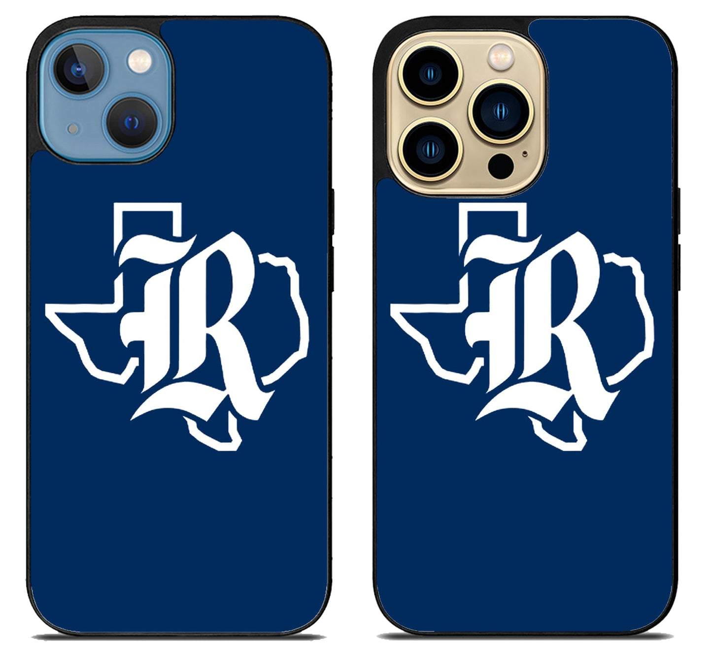 Rice Owls Logo Blue iPhone 14 | 14 Plus | 14 Pro | 14 Pro Max Case