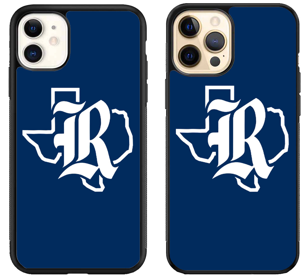 Rice Owls Logo Blue iPhone 12 | 12 Mini | 12 Pro | 12 Pro Max Case