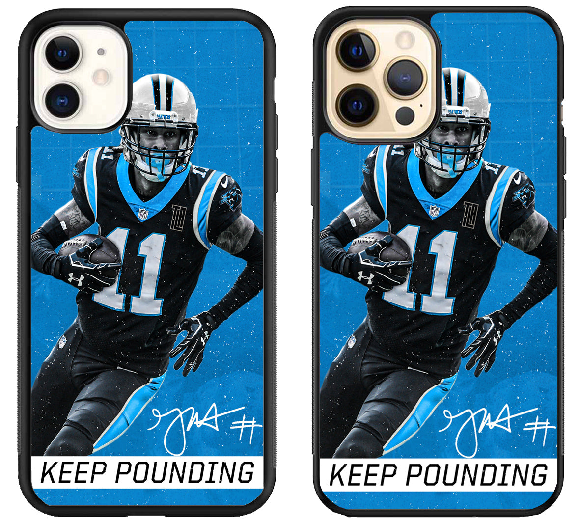 Robby Anderson Carolina iPhone 12 | 12 Mini | 12 Pro | 12 Pro Max Case
