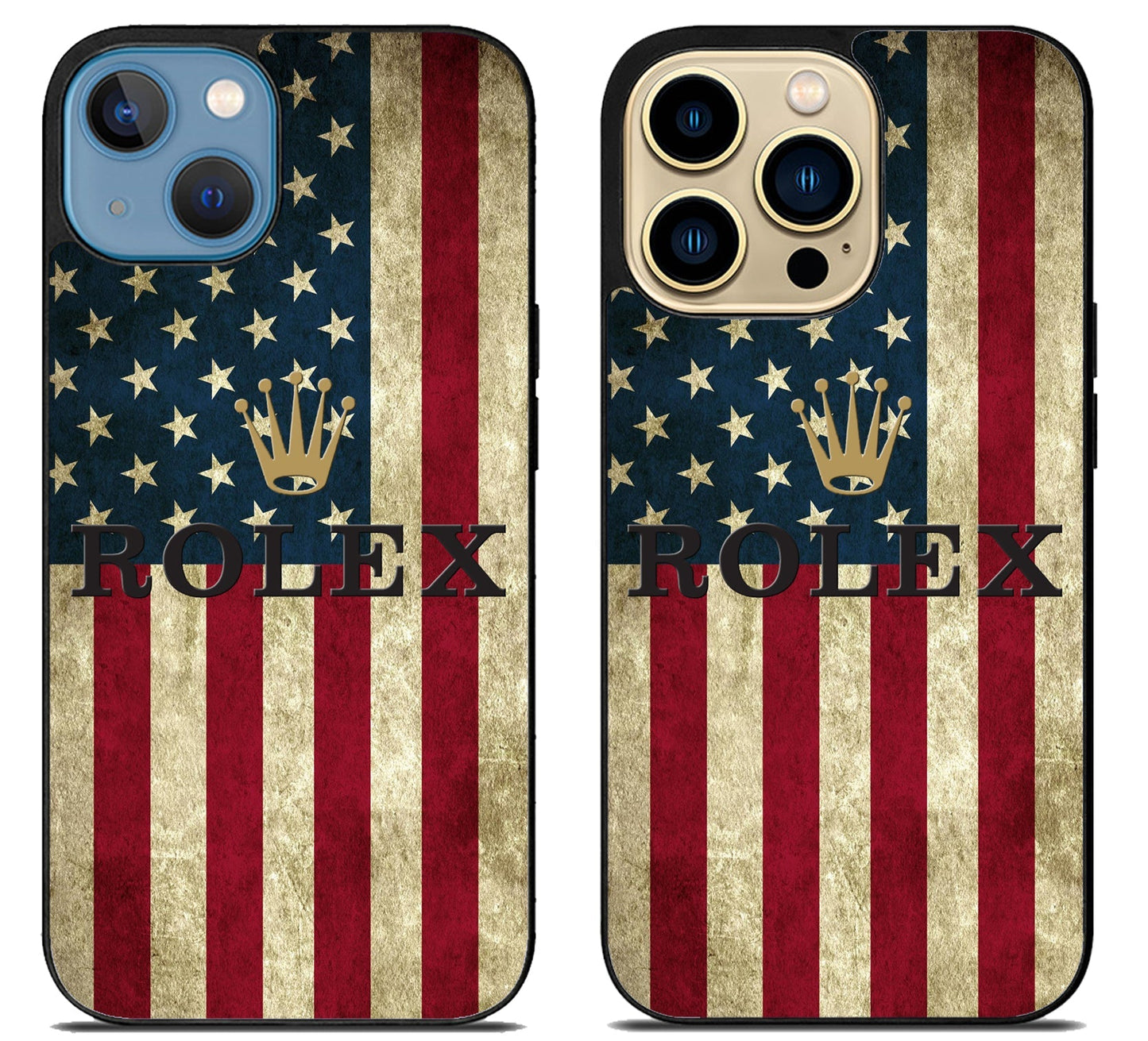 Rolex Logo Flag iPhone 14 | 14 Plus | 14 Pro | 14 Pro Max Case