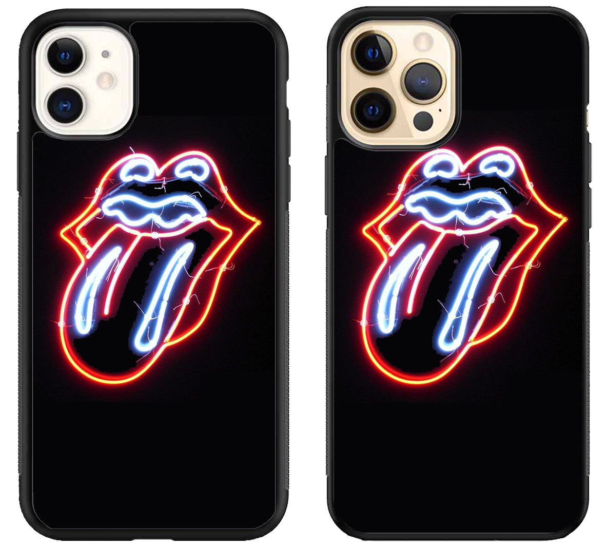 Rolling Stones Light iPhone 12 | 12 Mini | 12 Pro | 12 Pro Max Case