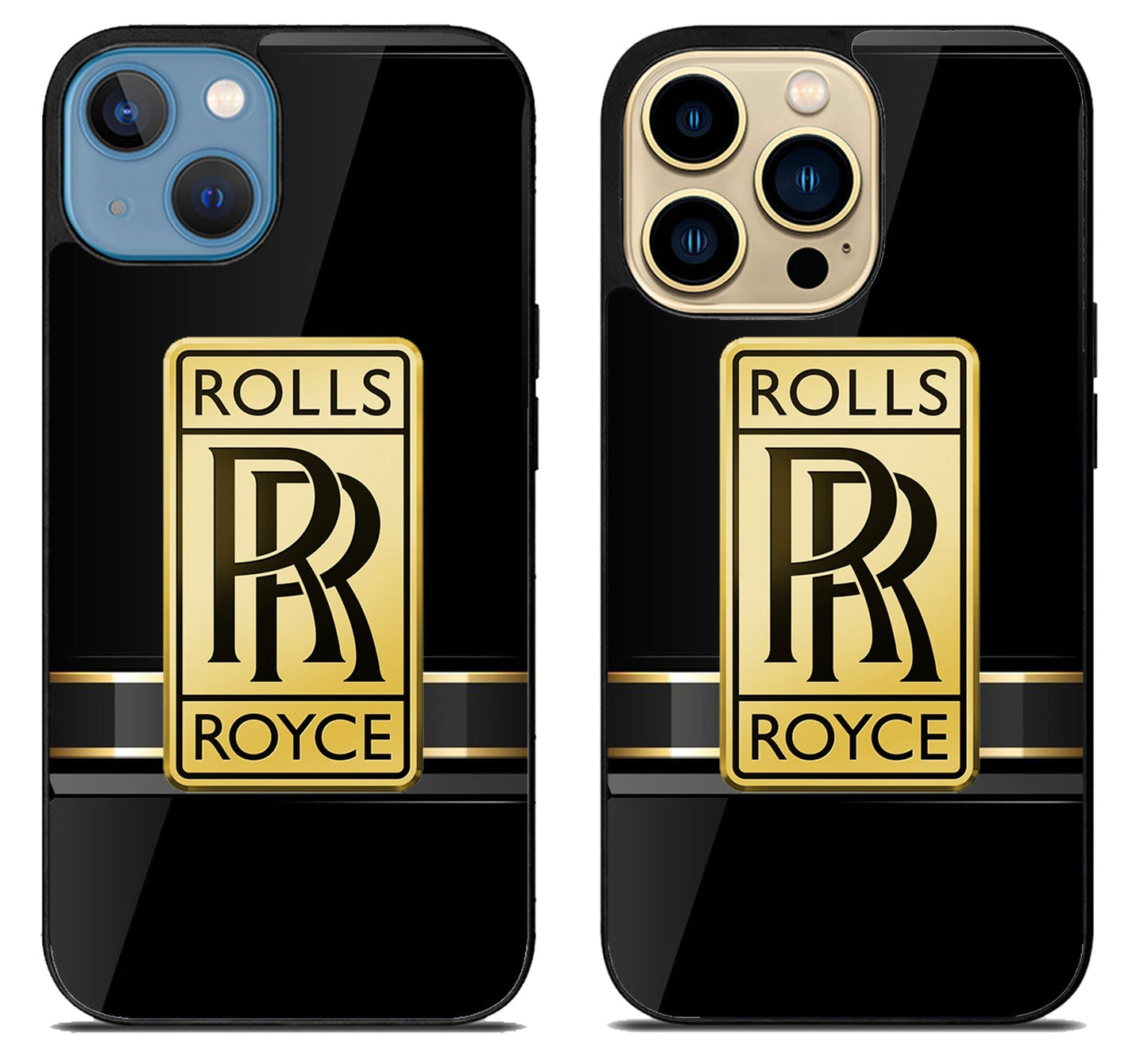 Rolls Royce Gold Metallic iPhone 14 | 14 Plus | 14 Pro | 14 Pro Max Case