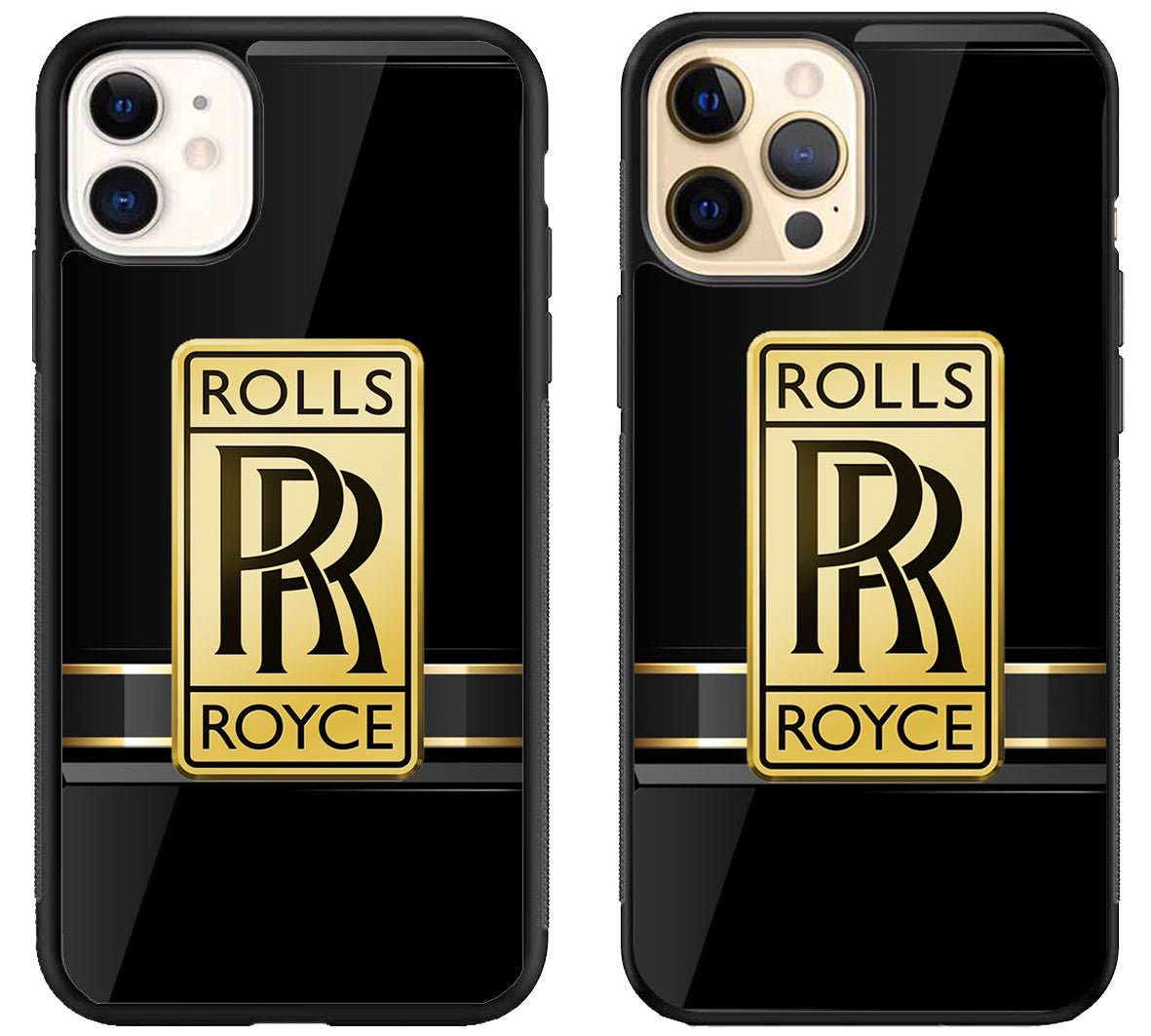 Rolls Royce Gold Metallic iPhone 12 | 12 Mini | 12 Pro | 12 Pro Max Case