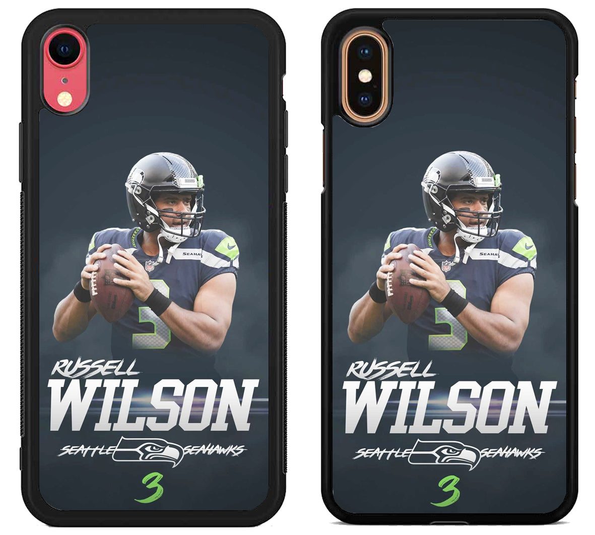 Russell Wilson Seattle Seahawks Style iPhone X | Xs | Xr | Xs Max Case