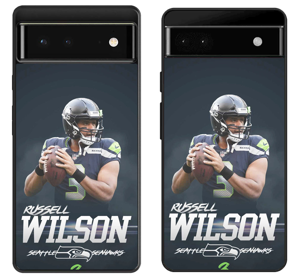 Russell Wilson Seattle Seahawks Style Google Pixel 6 | 6A | 6 Pro Case