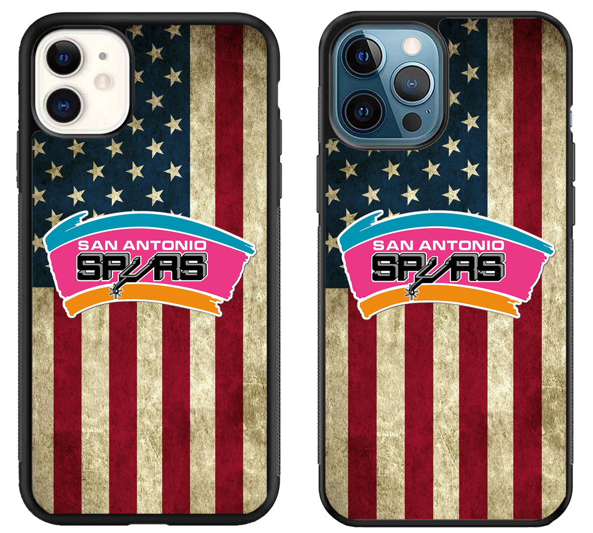 San Antonio Spurs Flag iPhone 11 | 11 Pro | 11 Pro Max Case